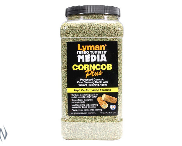Lyman Turbo Tumbler Corn Cob Media Plus
