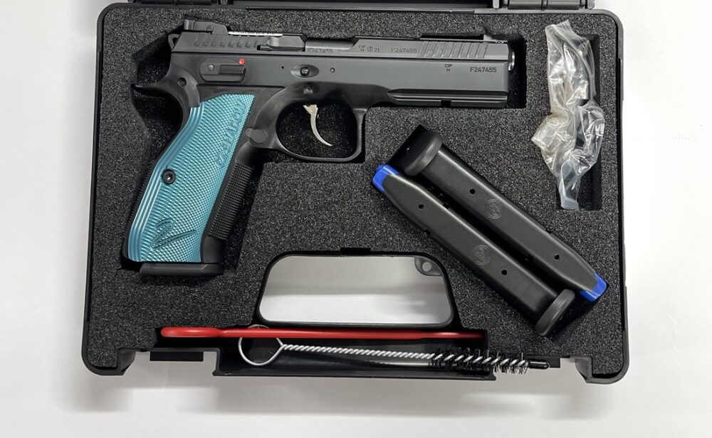 CZ Shadow 9mm (BLUE) - Image 2